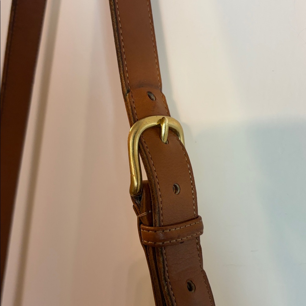 Vintage Coach Brown Leather Hobo Shoulder Bag - Picture 5 of 12